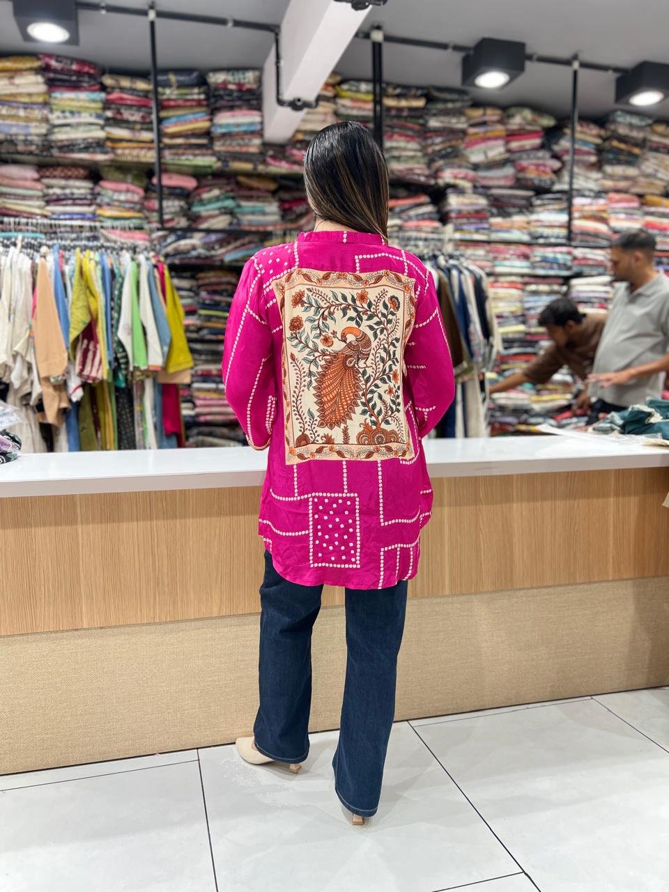 Pure Crep Pink Shirt