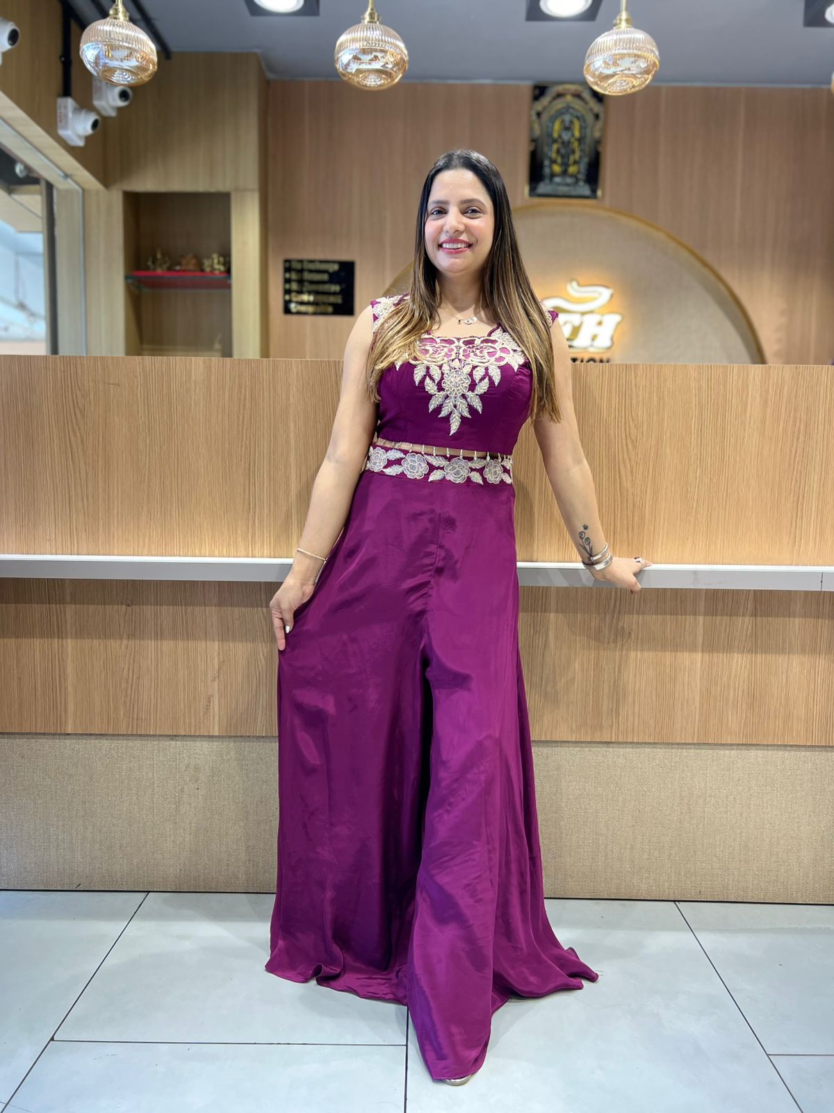 Pure Crep Magenta 3pc set