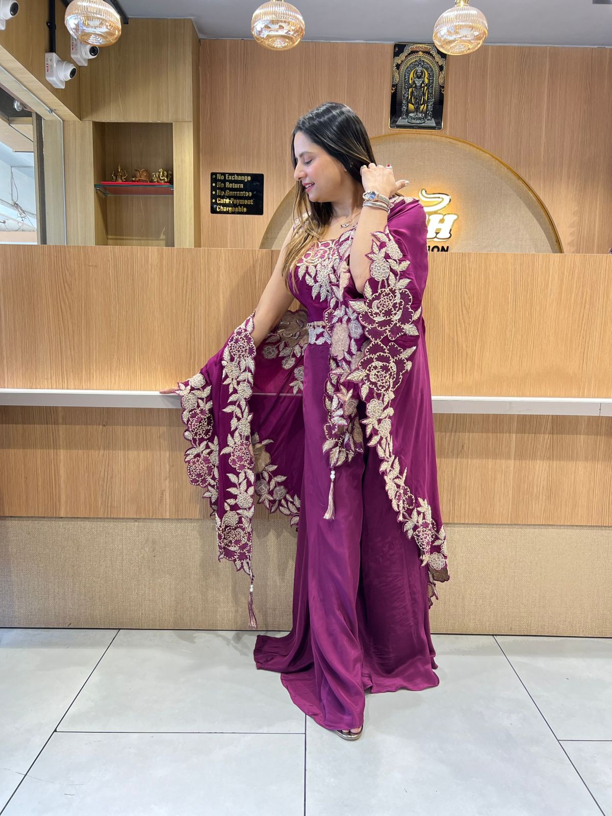 Pure Crep Magenta 3pc set