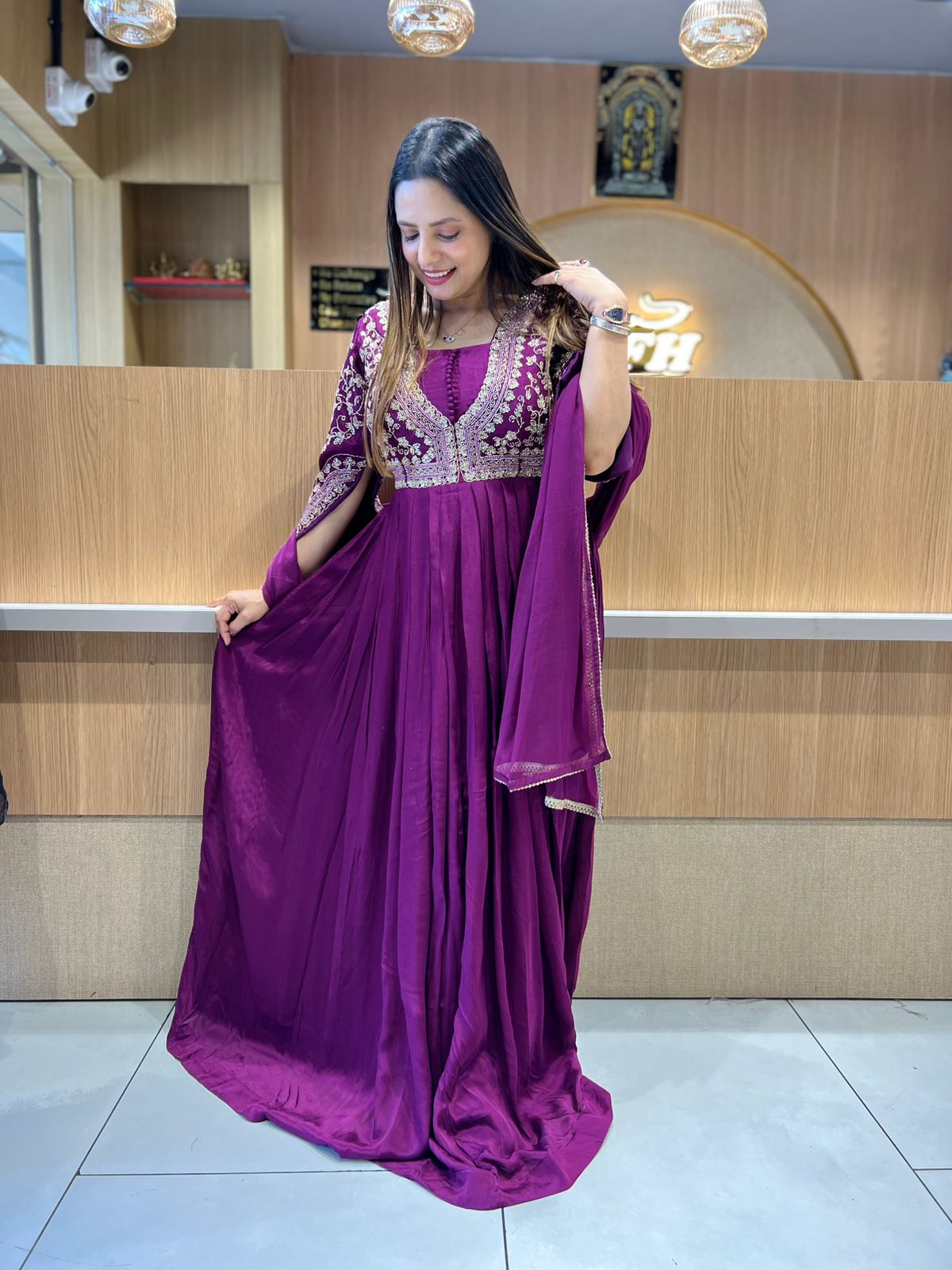 Pure Chinon Wine Gown