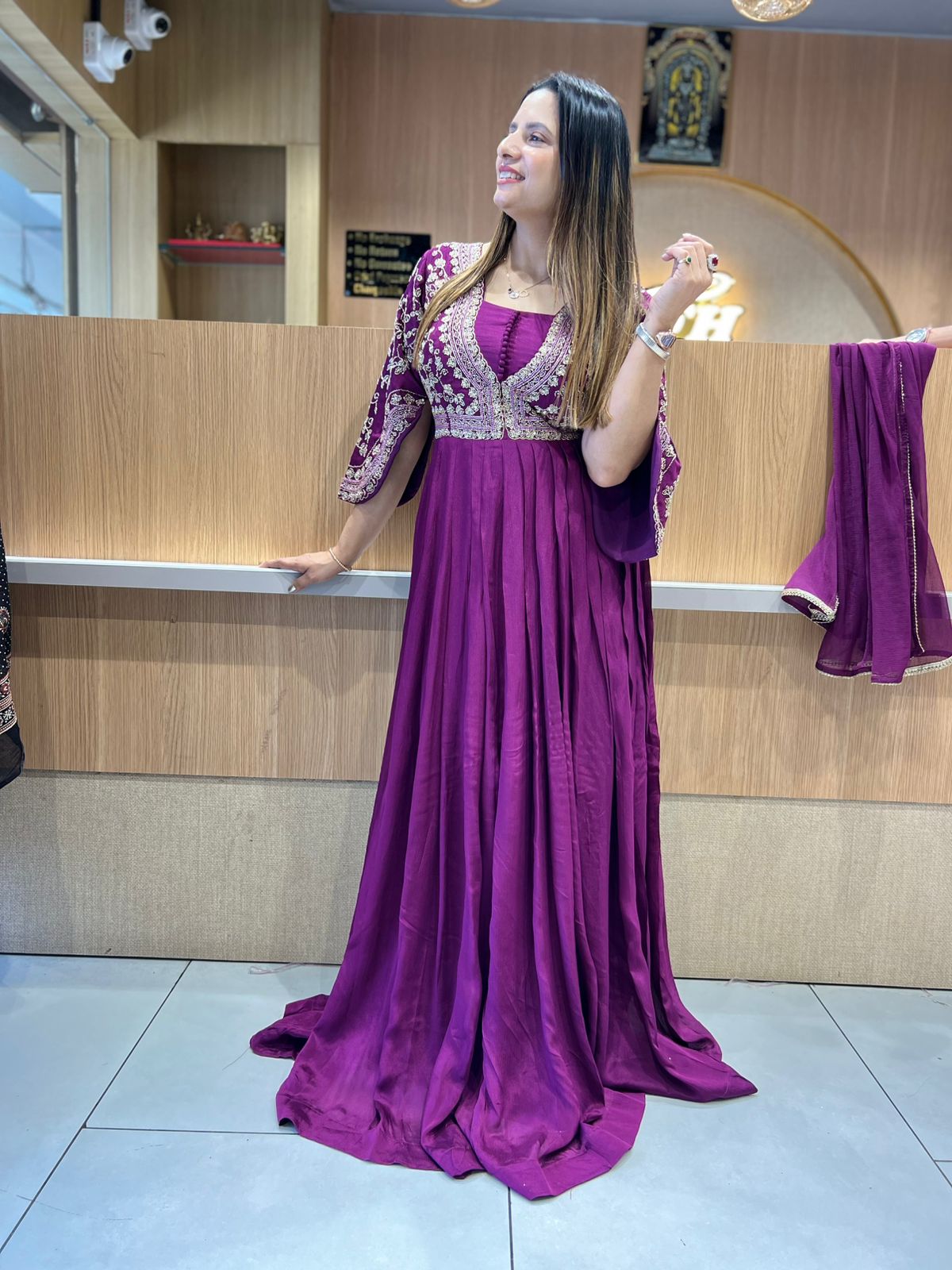 Pure Chinon Wine Gown