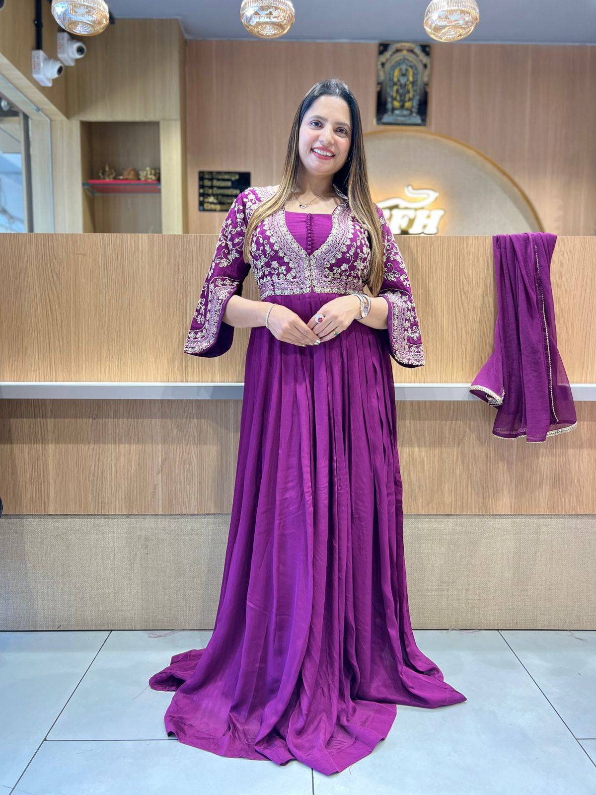 Pure Chinon Wine Gown