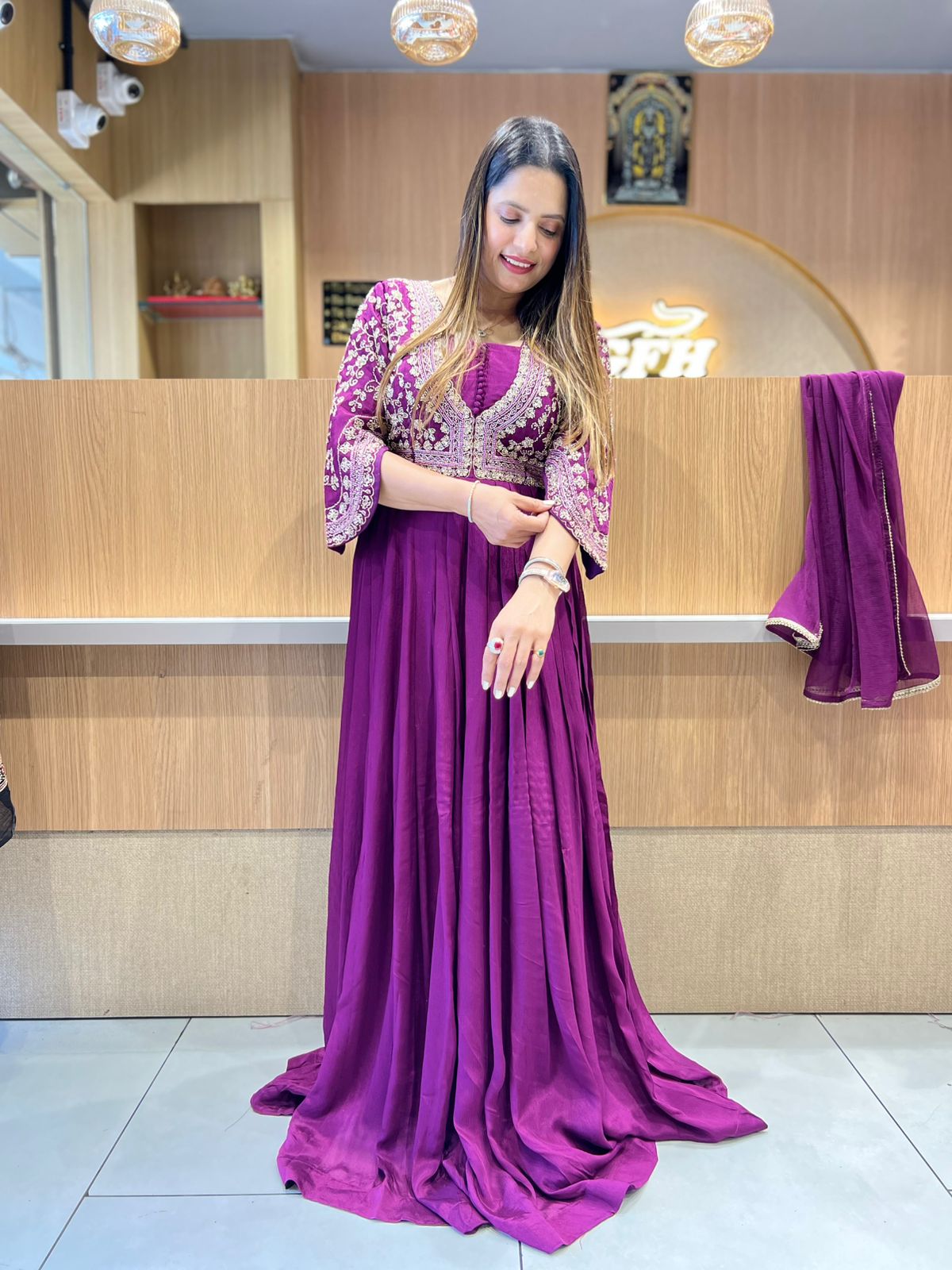Pure Chinon Wine Gown