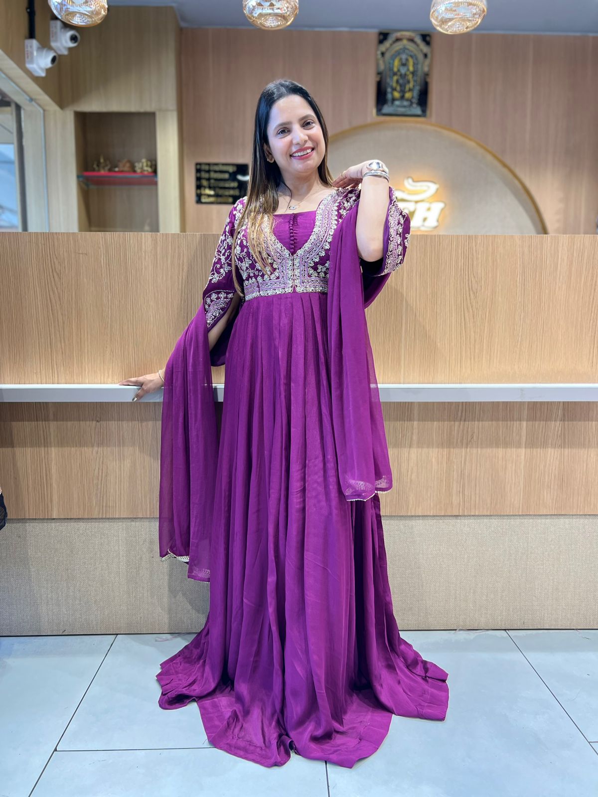 Pure Chinon Wine Gown
