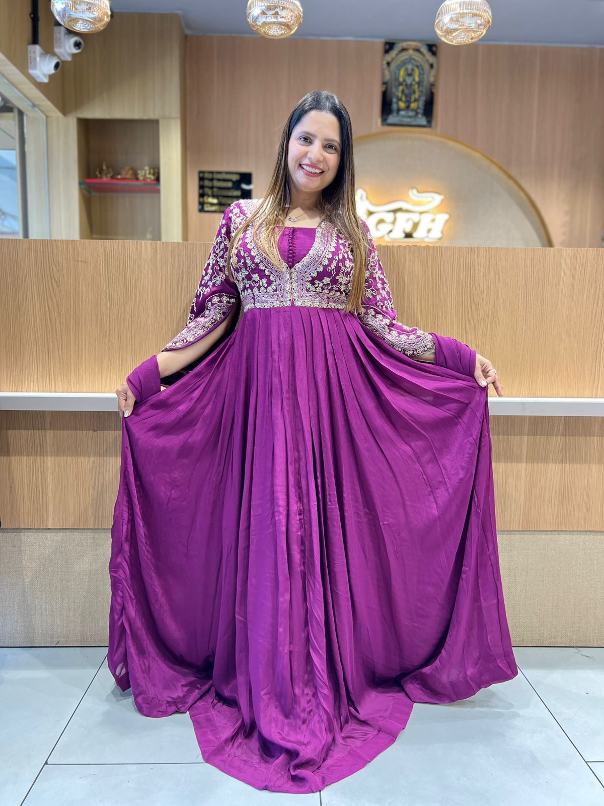 Pure Chinon Wine Gown