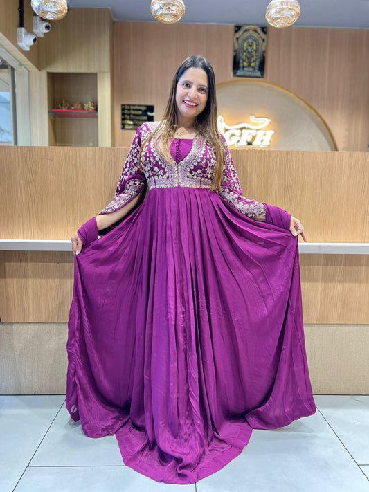 Pure Chinon Wine Gown