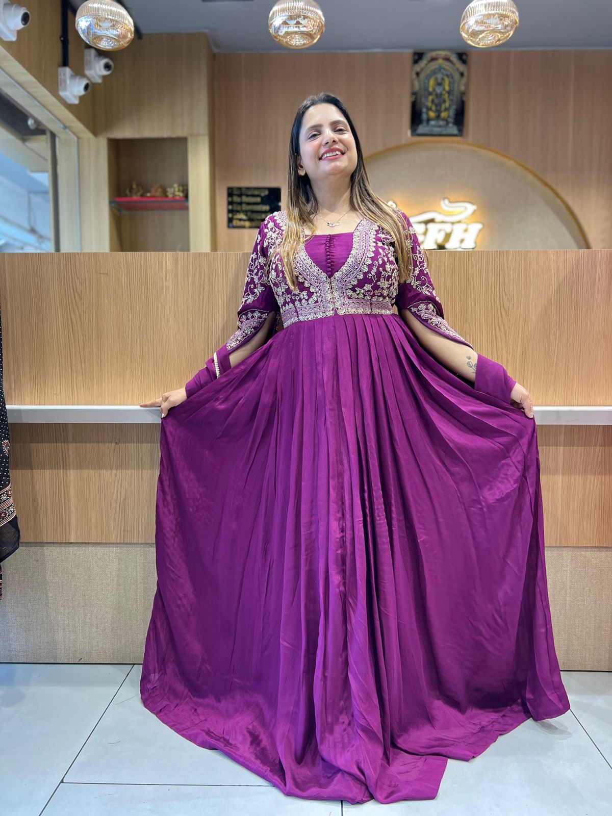 Pure Chinon Wine Gown