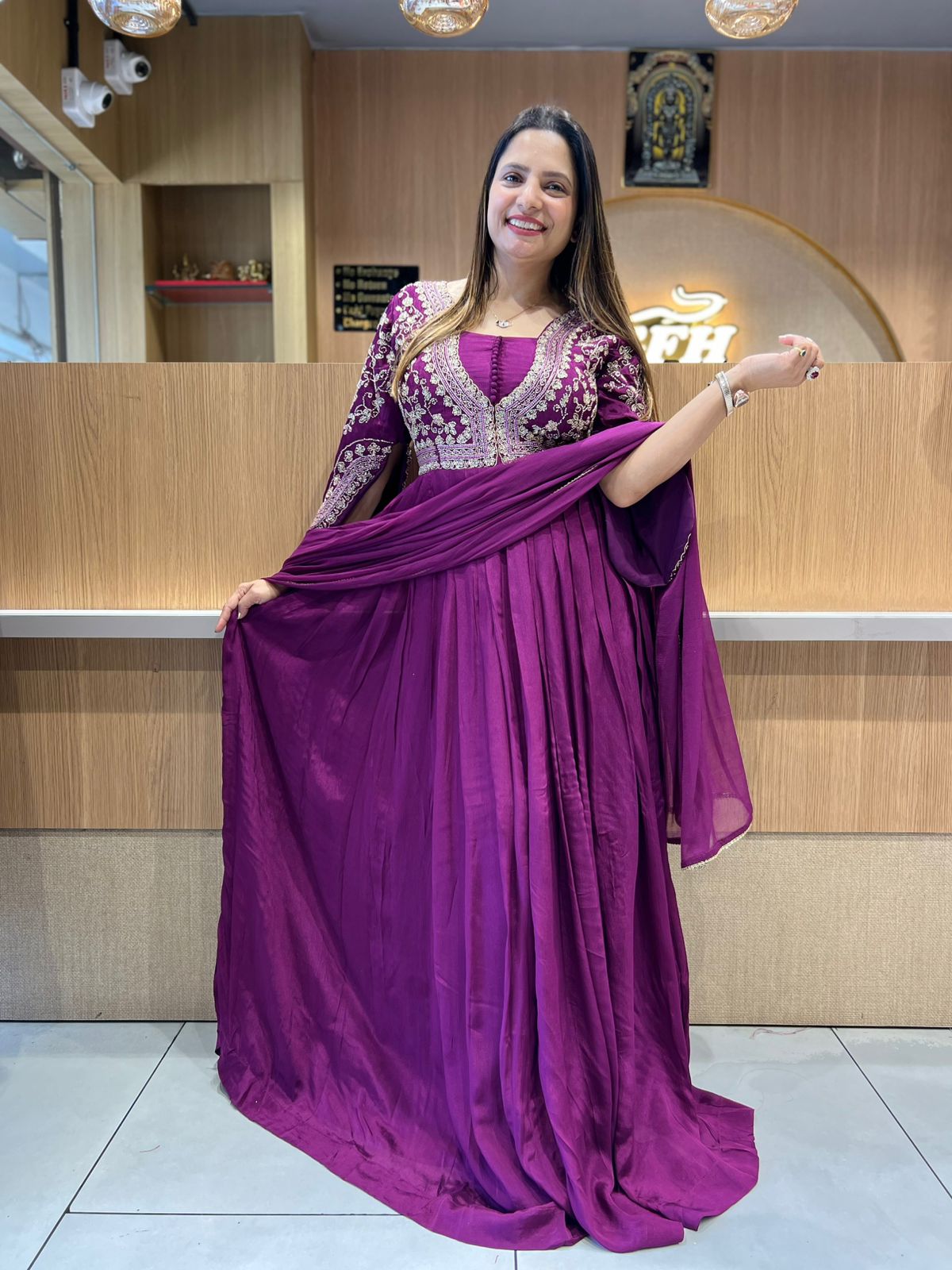 Pure Chinon Wine Gown