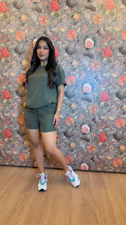 Pure Imported Green 2pc Set