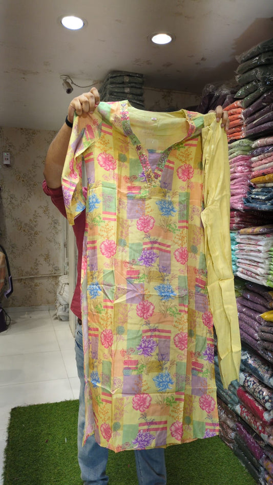 Pure Muslin 2pc Set