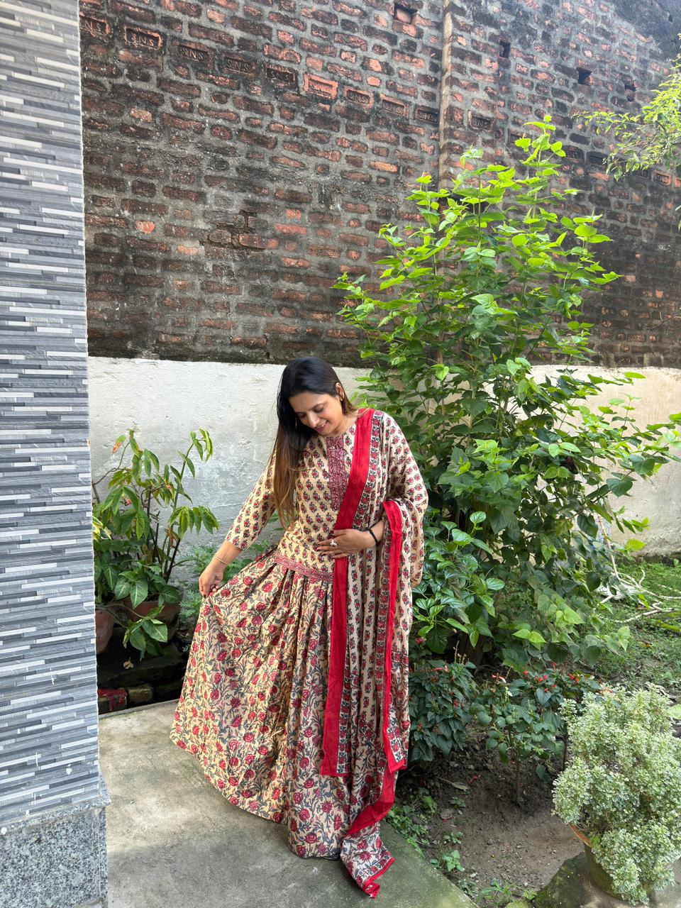 Pure Cotton Beige 3pc Set