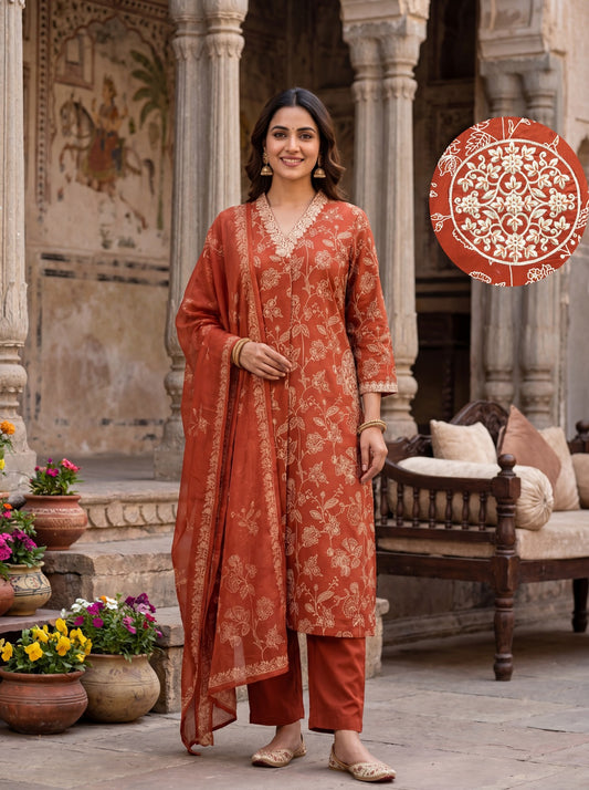 Pure Flex Cotton Orange 3pc Set