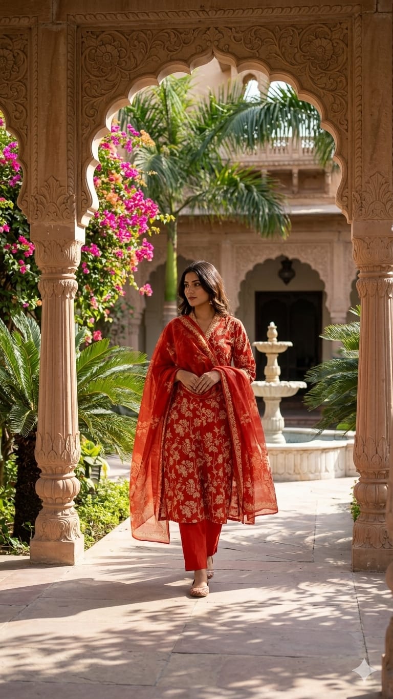 Pure Flex Cotton Orange 3pc Set