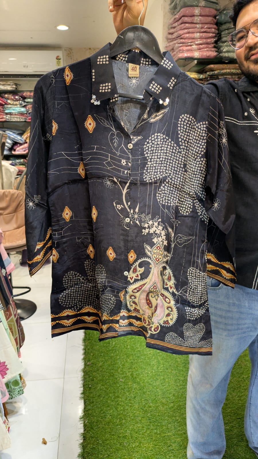Pure Crep Black Shirt