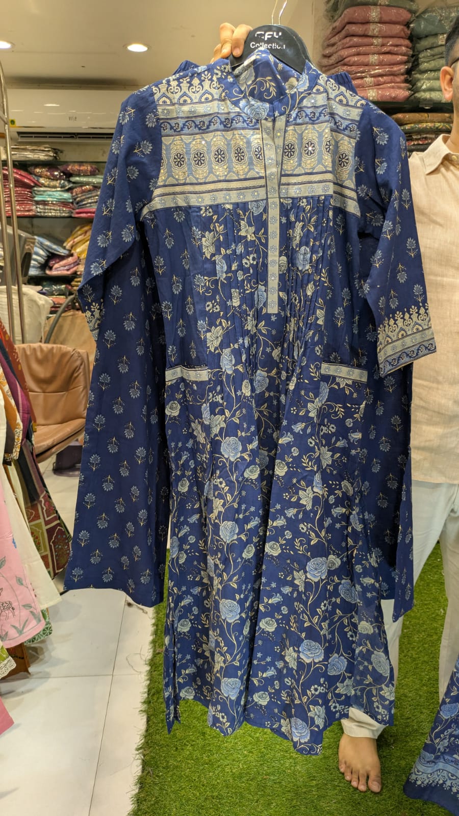 Pure Cotton Blue 3pc Set