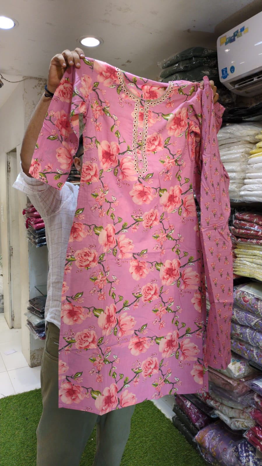 Pure Cotton Pink 2pc Set