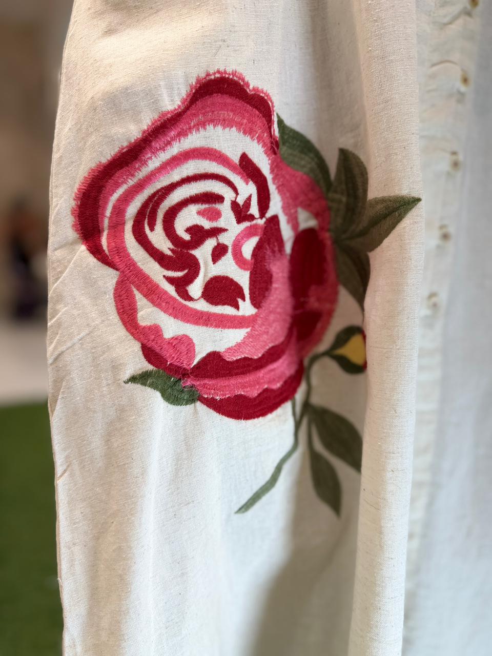 Pure Flex Cotton Off White Midi