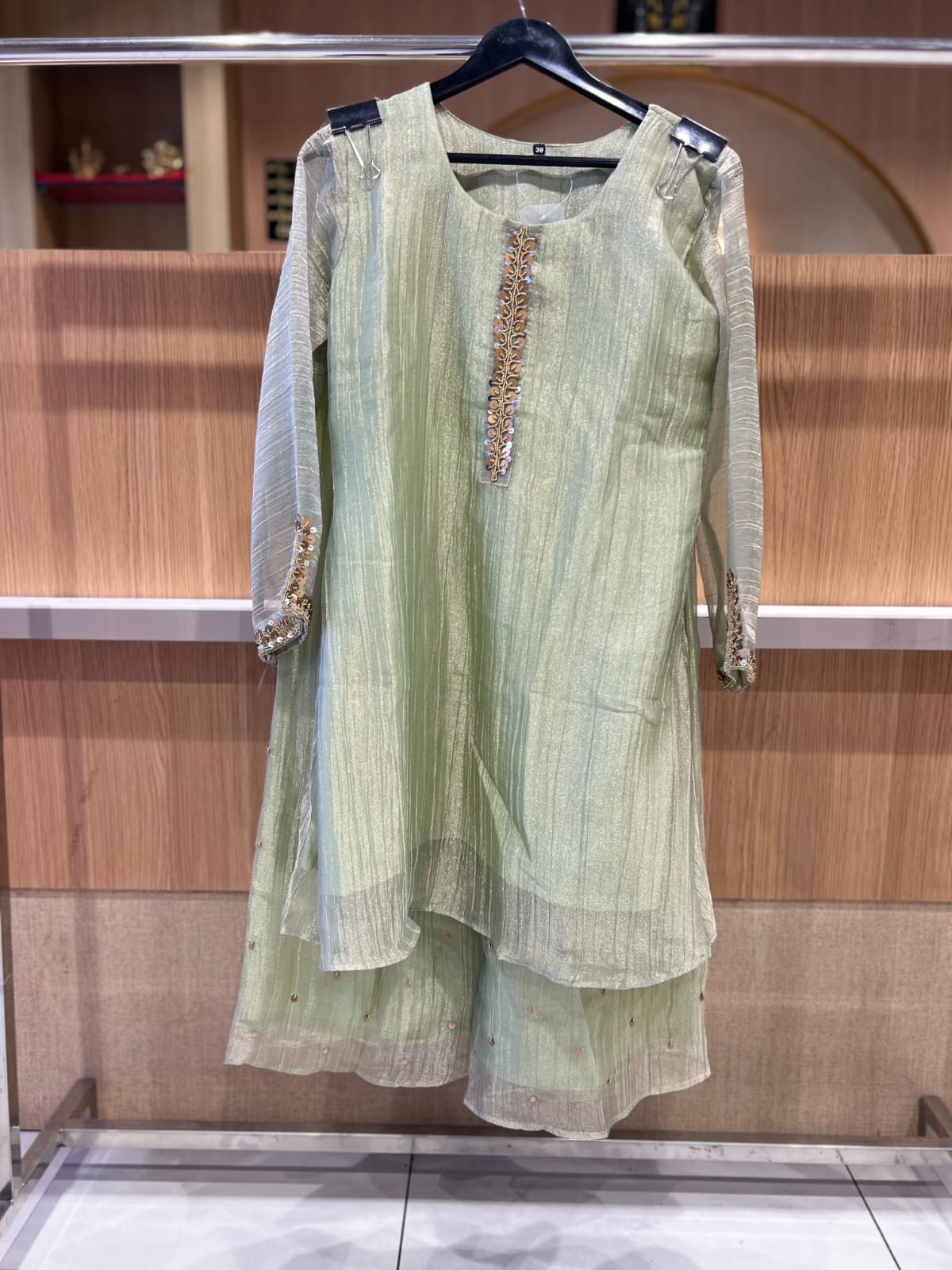 Pure Crush Tissue Pastle Green 2pc Set