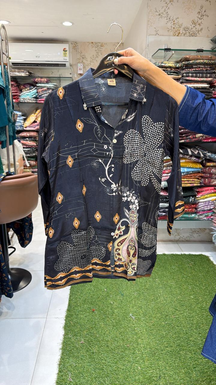 Pure Crep Black Shirt