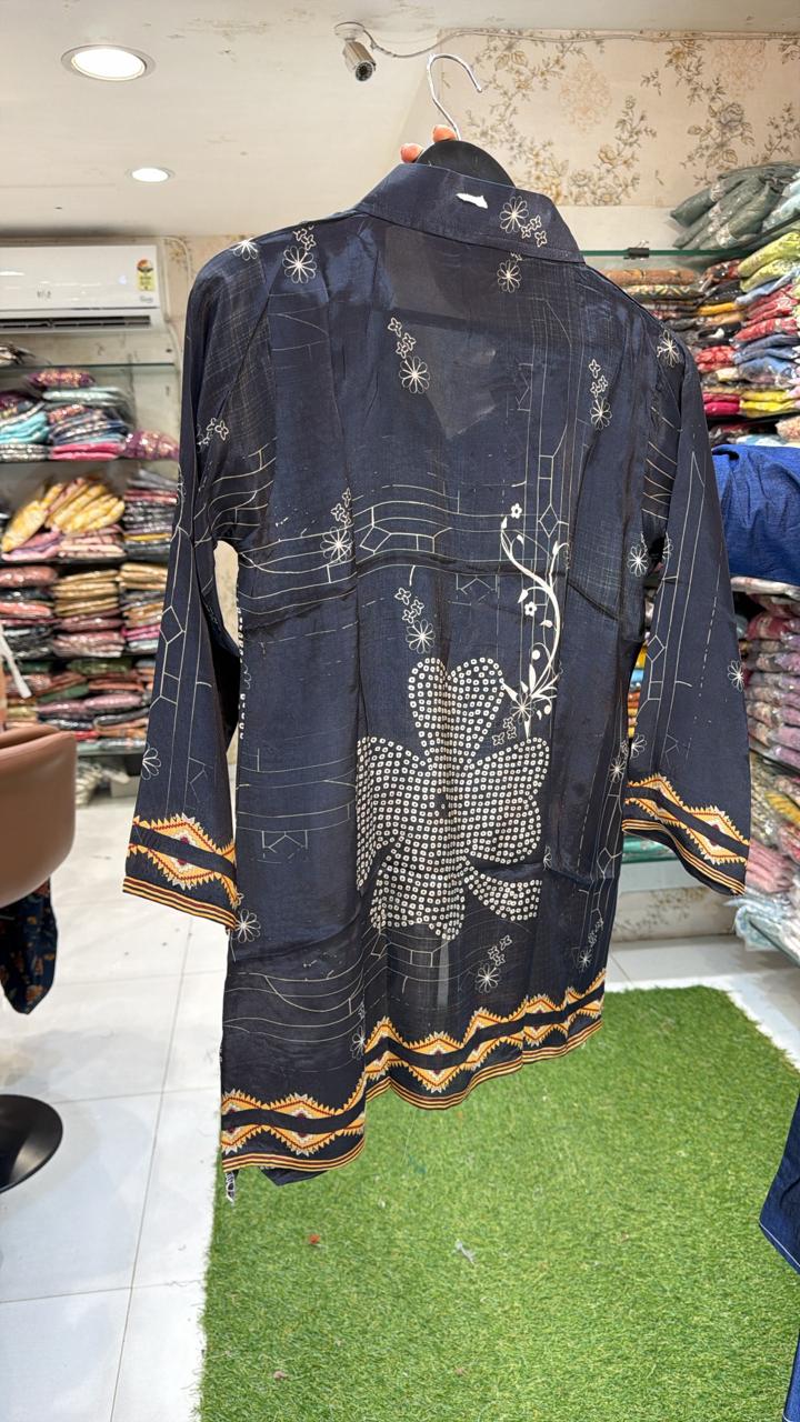 Pure Crep Black Shirt
