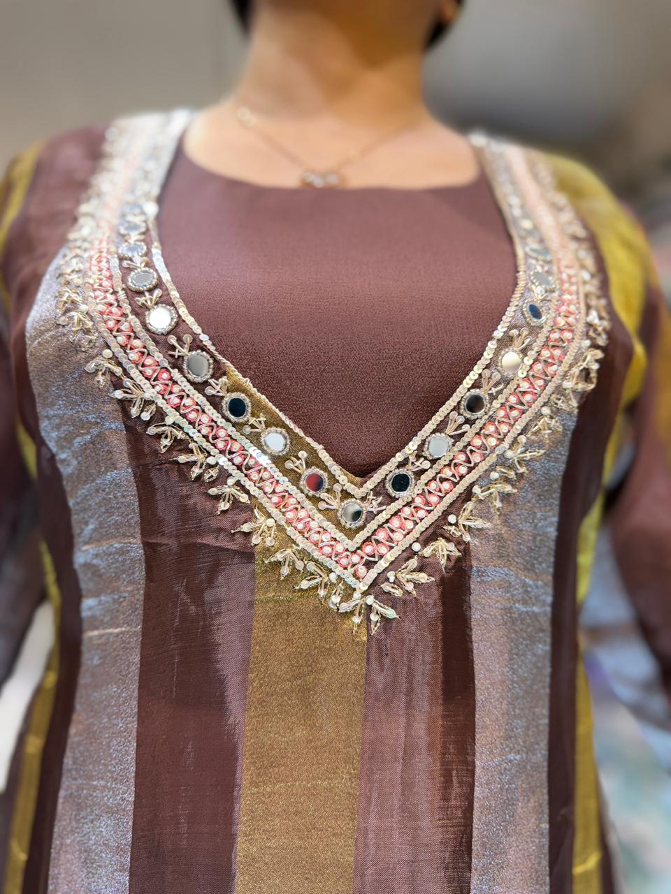 Pure Ho Silk Brown cordset