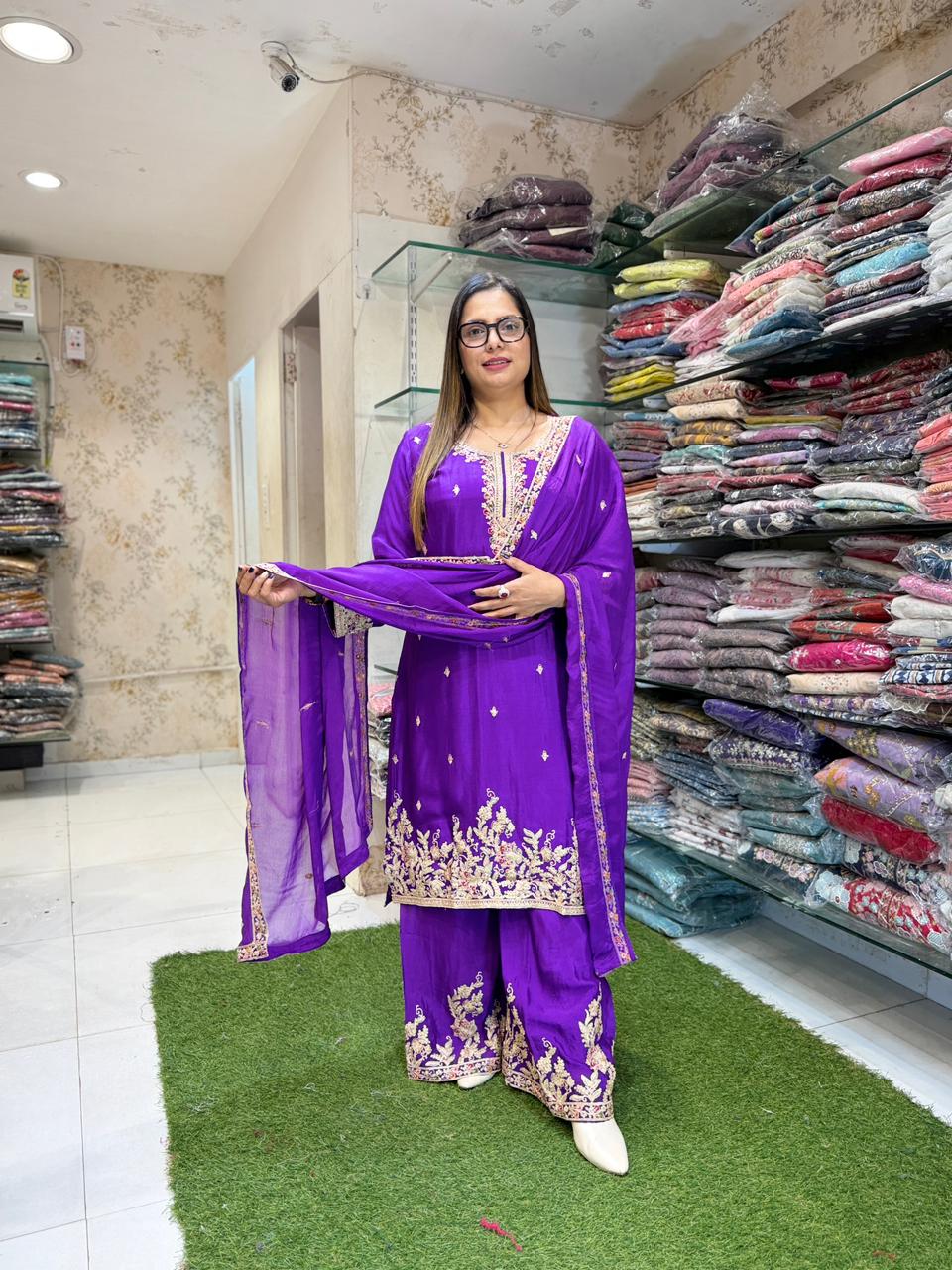 Pure Chinon Purple 3pc Set