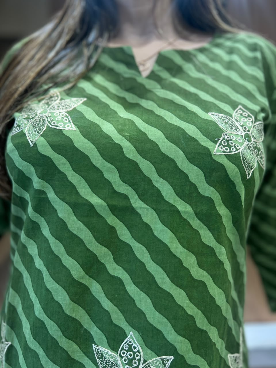 Pure Cotton Green 3pc Set