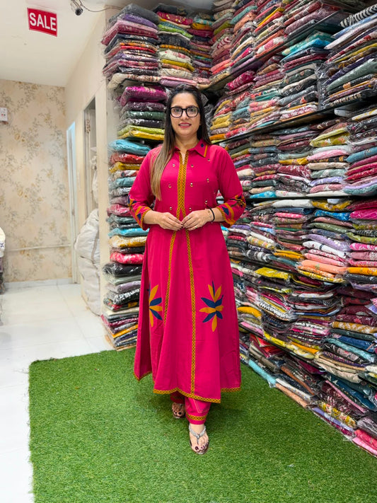 Pure Flex Cotton Cherry Red 2pc Set