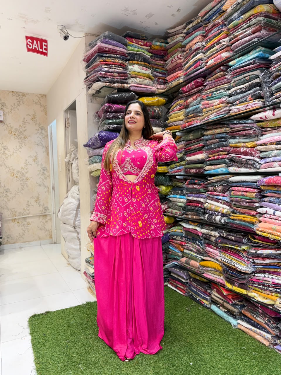Pure Chinon Rani Pink 3pc Set