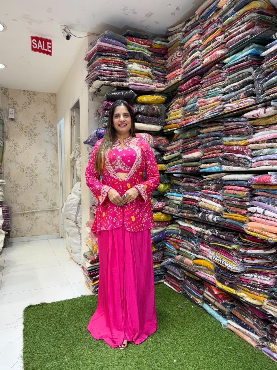 Pure Chinon Rani Pink 3pc Set