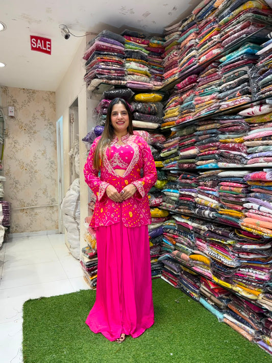 Pure Chinon Rani Pink 3pc Set