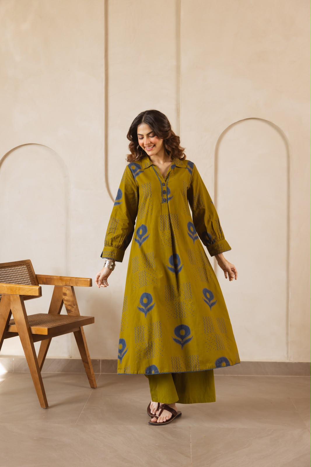 Pure Flex Cotton Green 2pc Set