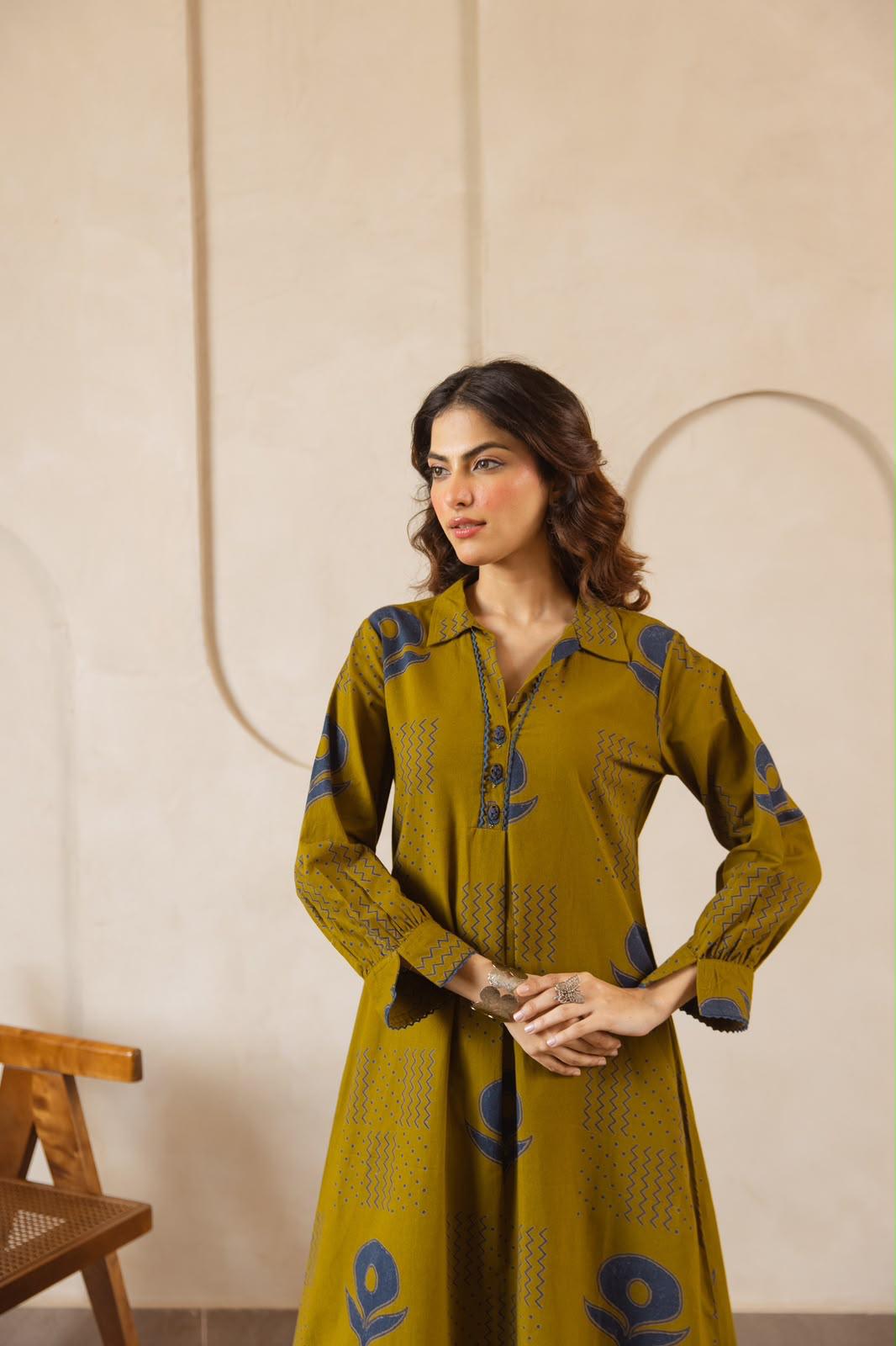 Pure Flex Cotton Green 2pc Set