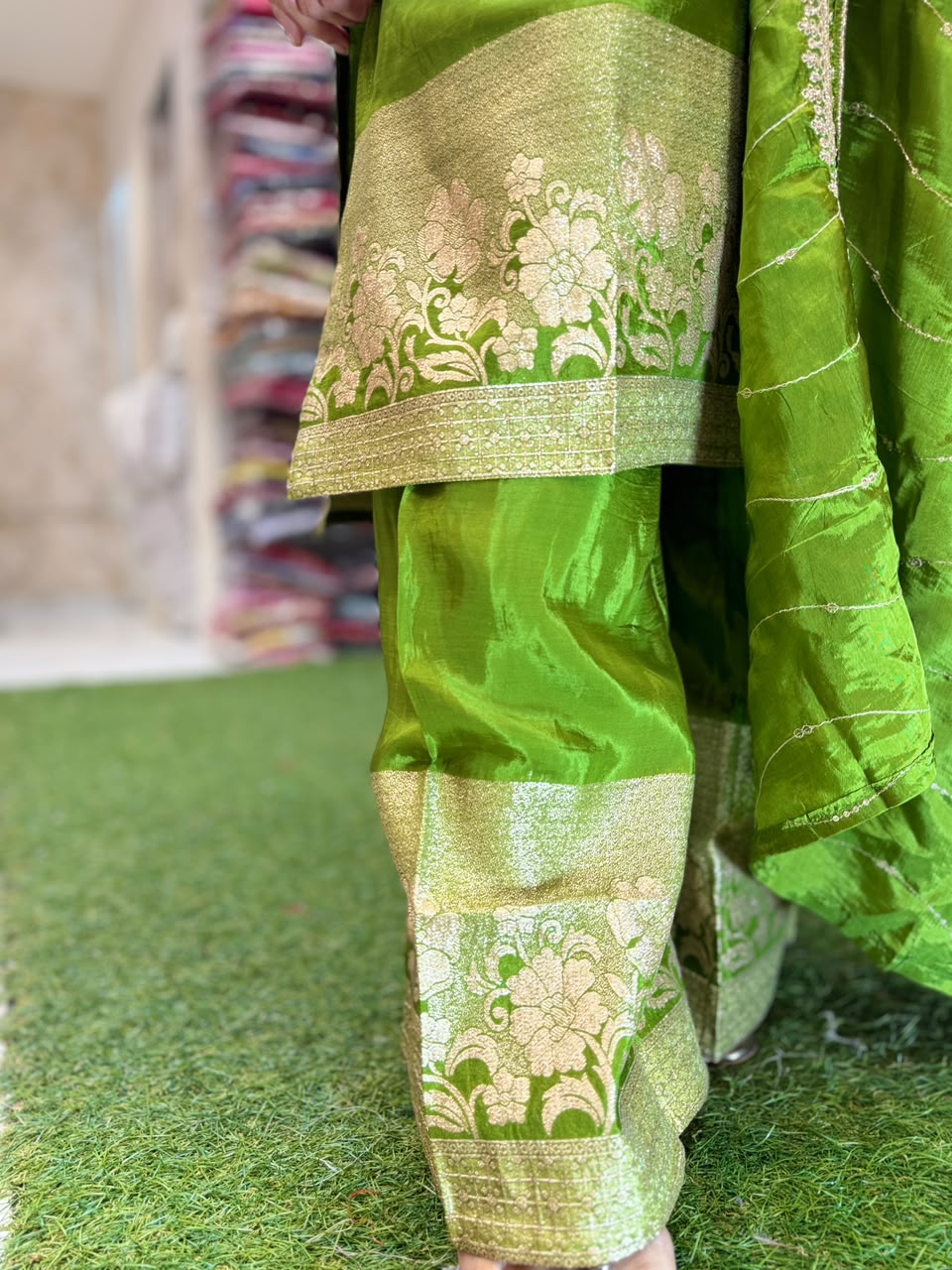 Pure Ho Silk Green 3pc Set