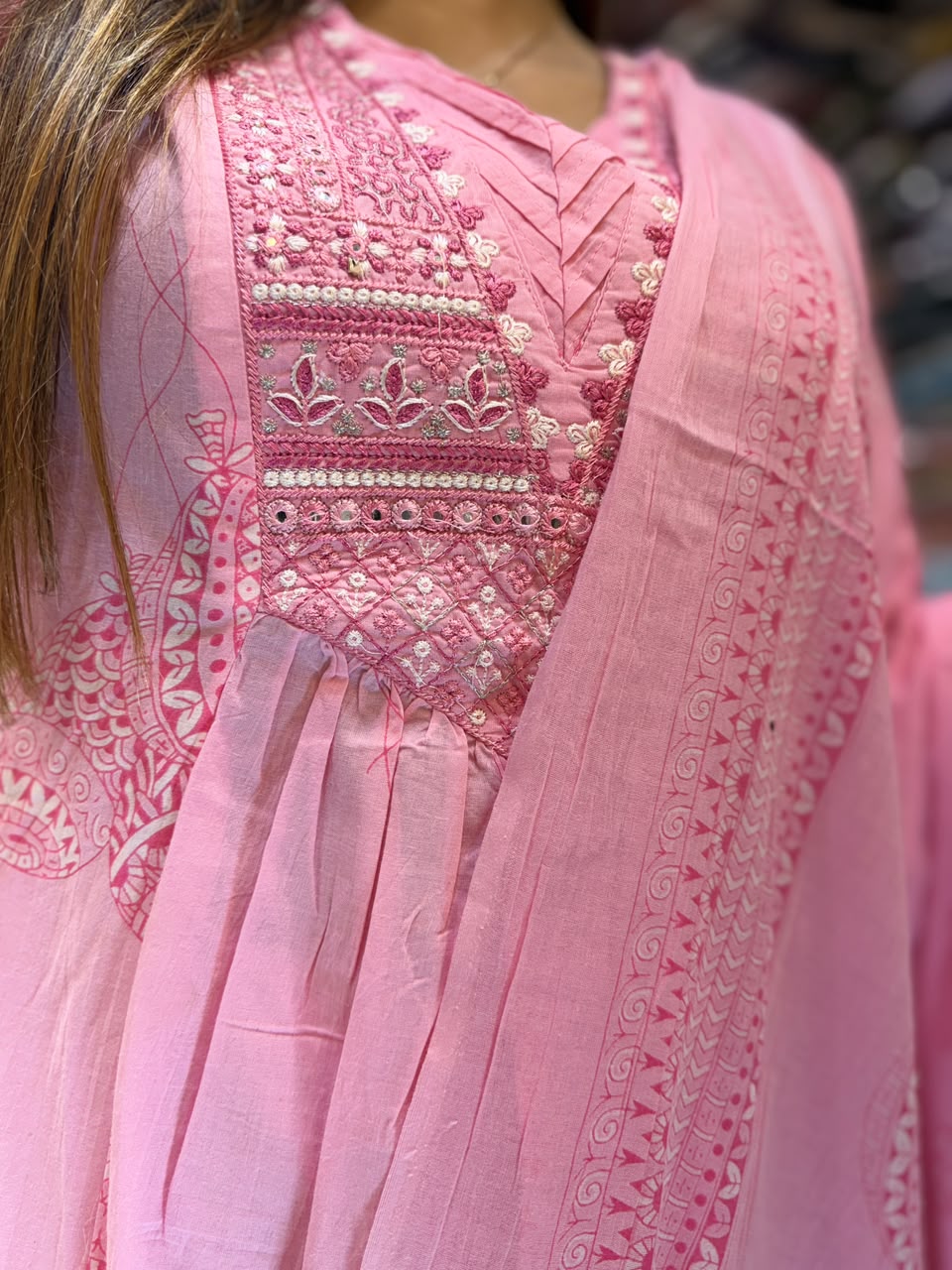 Pure Cotton Pink 3pc Set