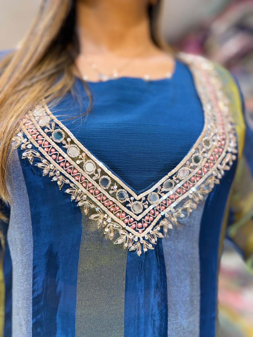 Pure Ho Silk Blue cordset