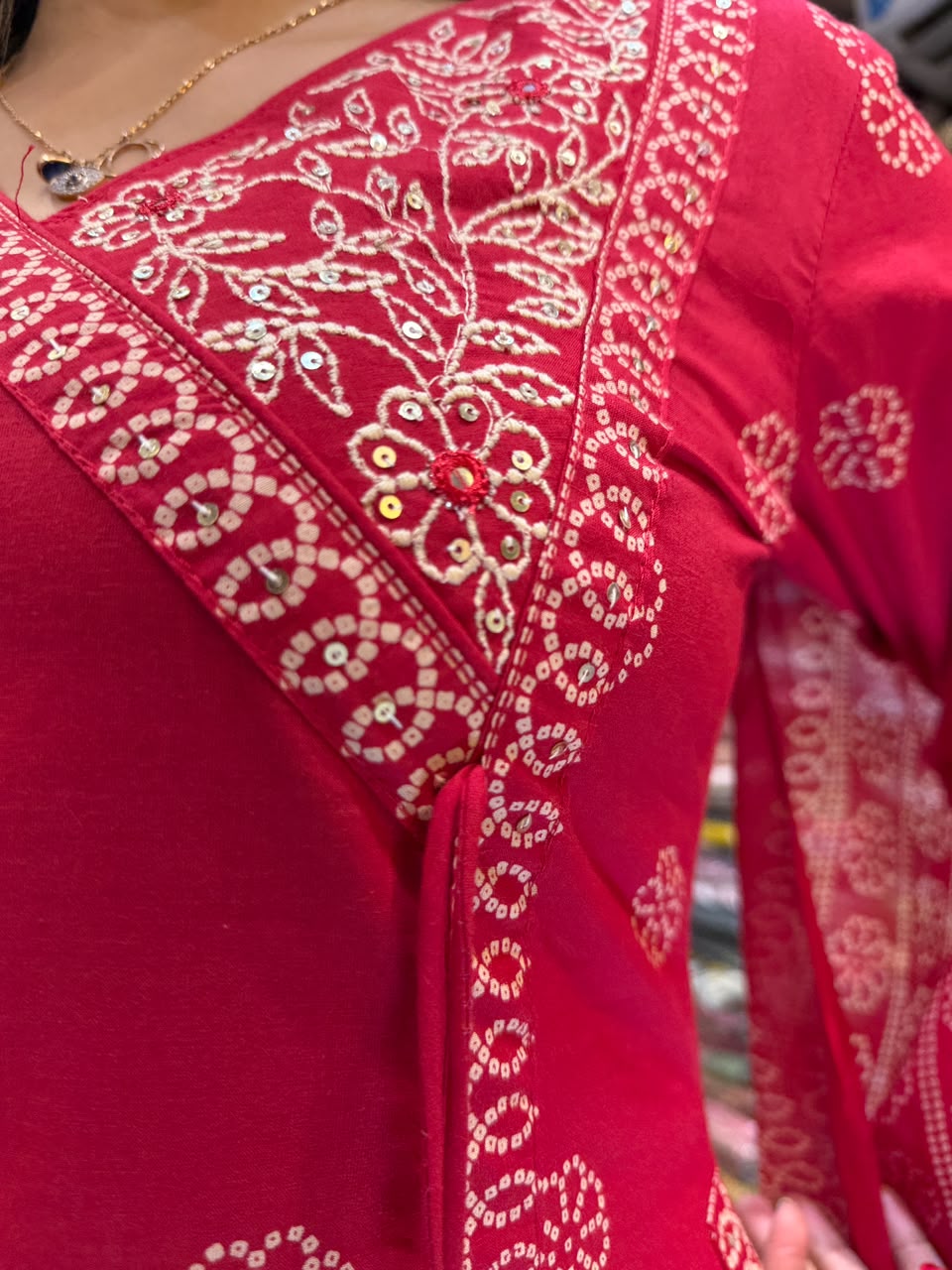Pure Cotton Red 3pc Set