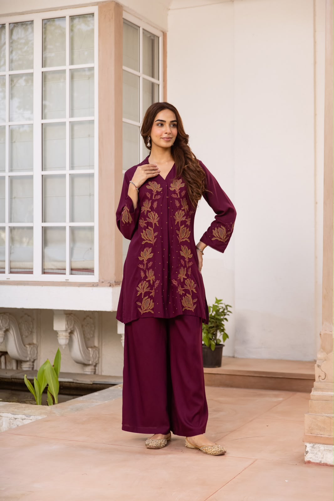 Pure German Rayon Wine 2pc Set