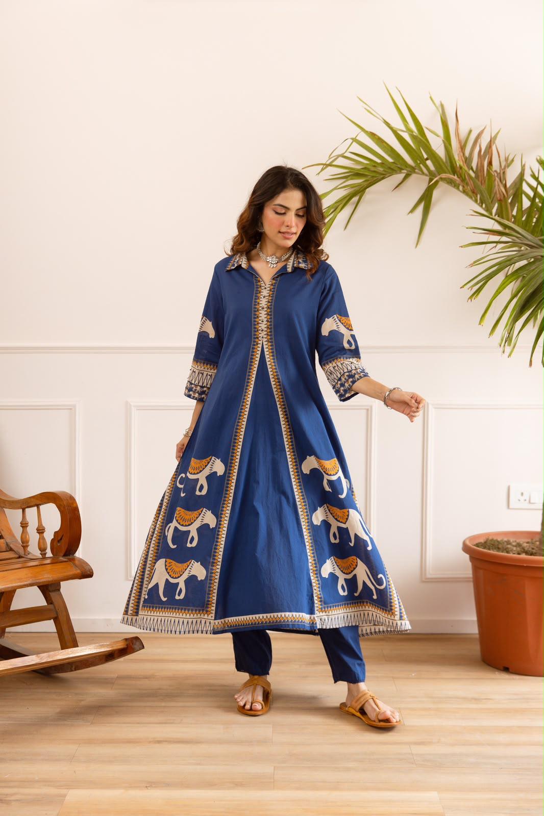 Pure Flex Cotton Blue 2pc Set