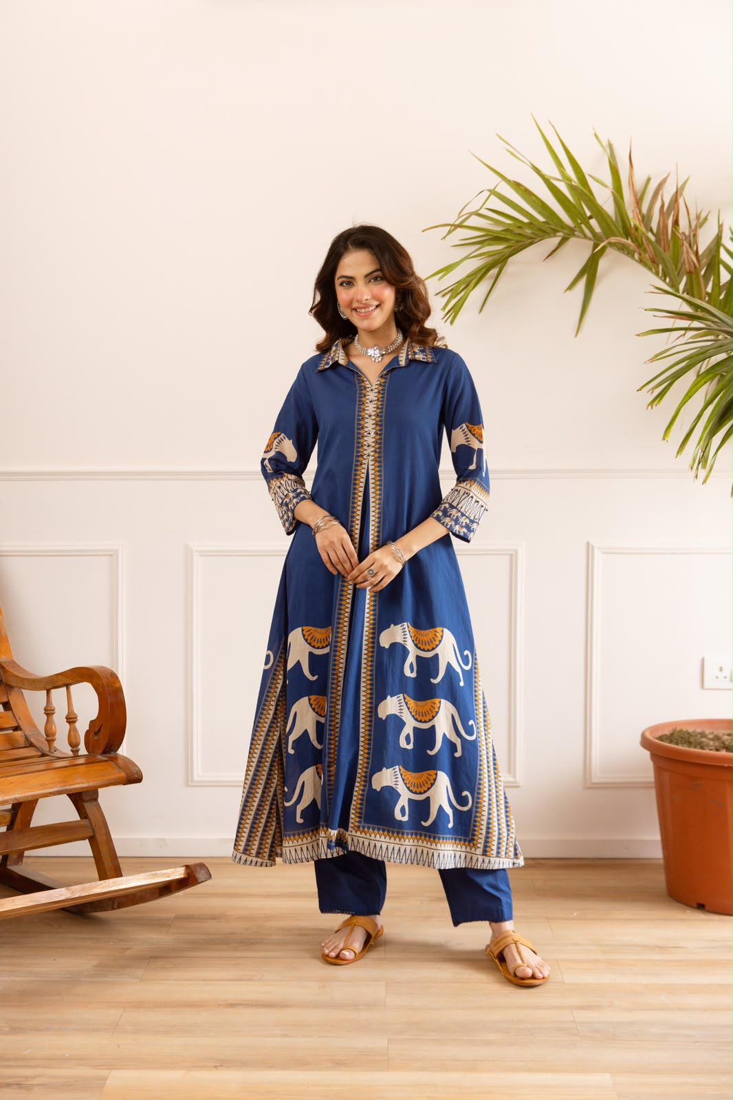 Pure Flex Cotton Blue 2pc Set