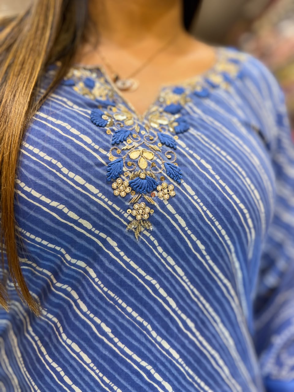 Pure Cotton Blue 3pc Set
