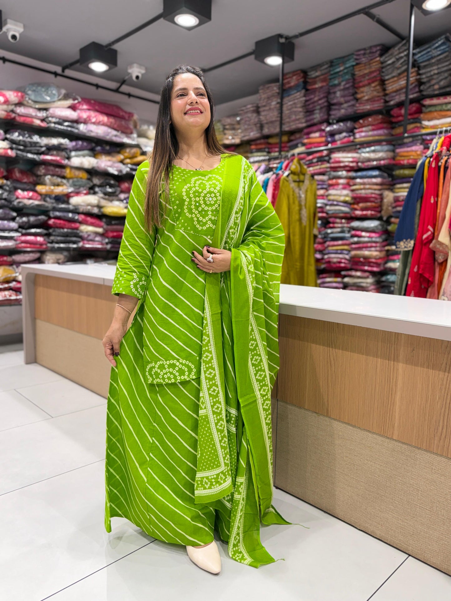Pure Cotton Green 3pc Set