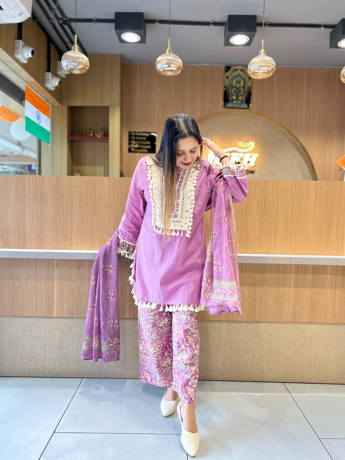 Pure Cotton Onion Pink 3pc Set