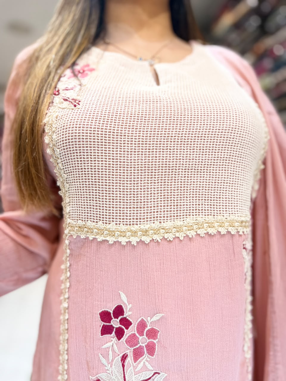 Pure Crush Cotton Blush Pink 3pc Set