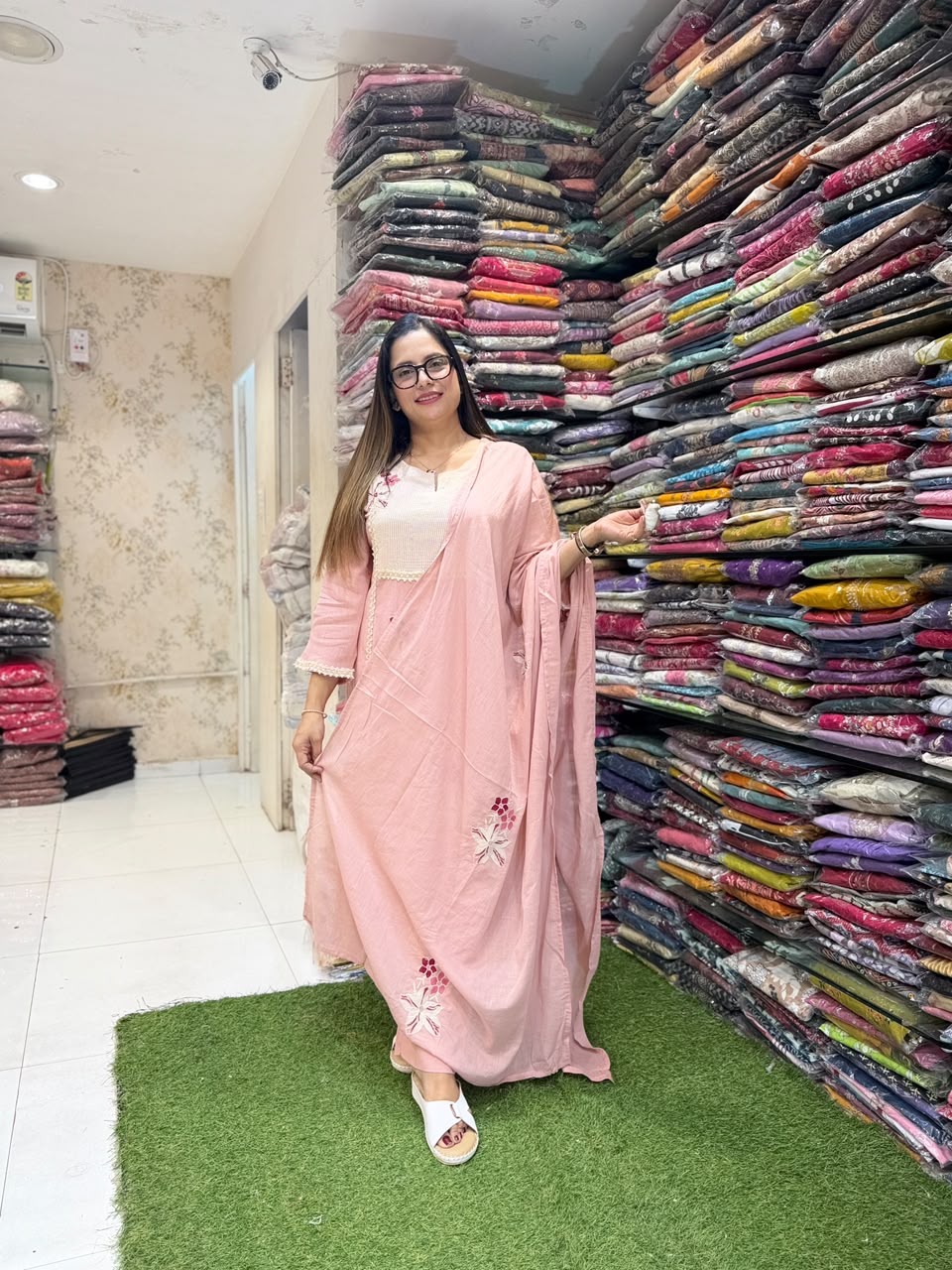 Pure Crush Cotton Blush Pink 3pc Set