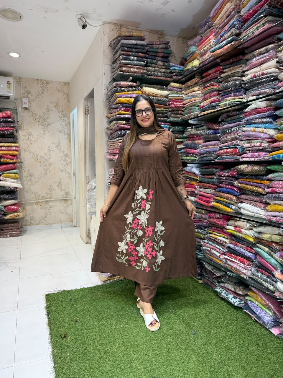 Pure Silly Cotton Brown 3pc Set