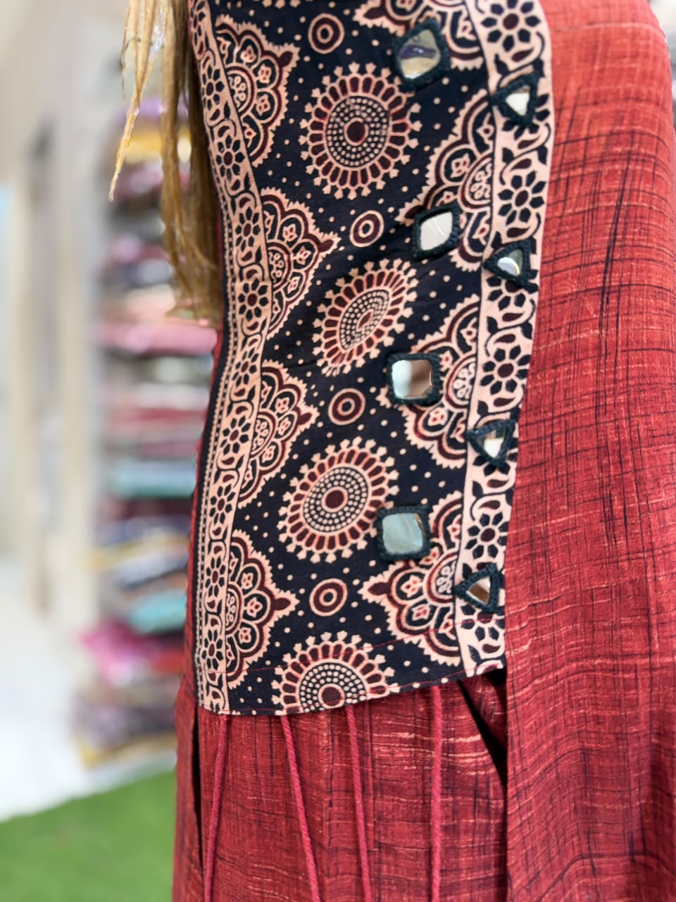 Pure Cotton Dark Rust 2pc Set