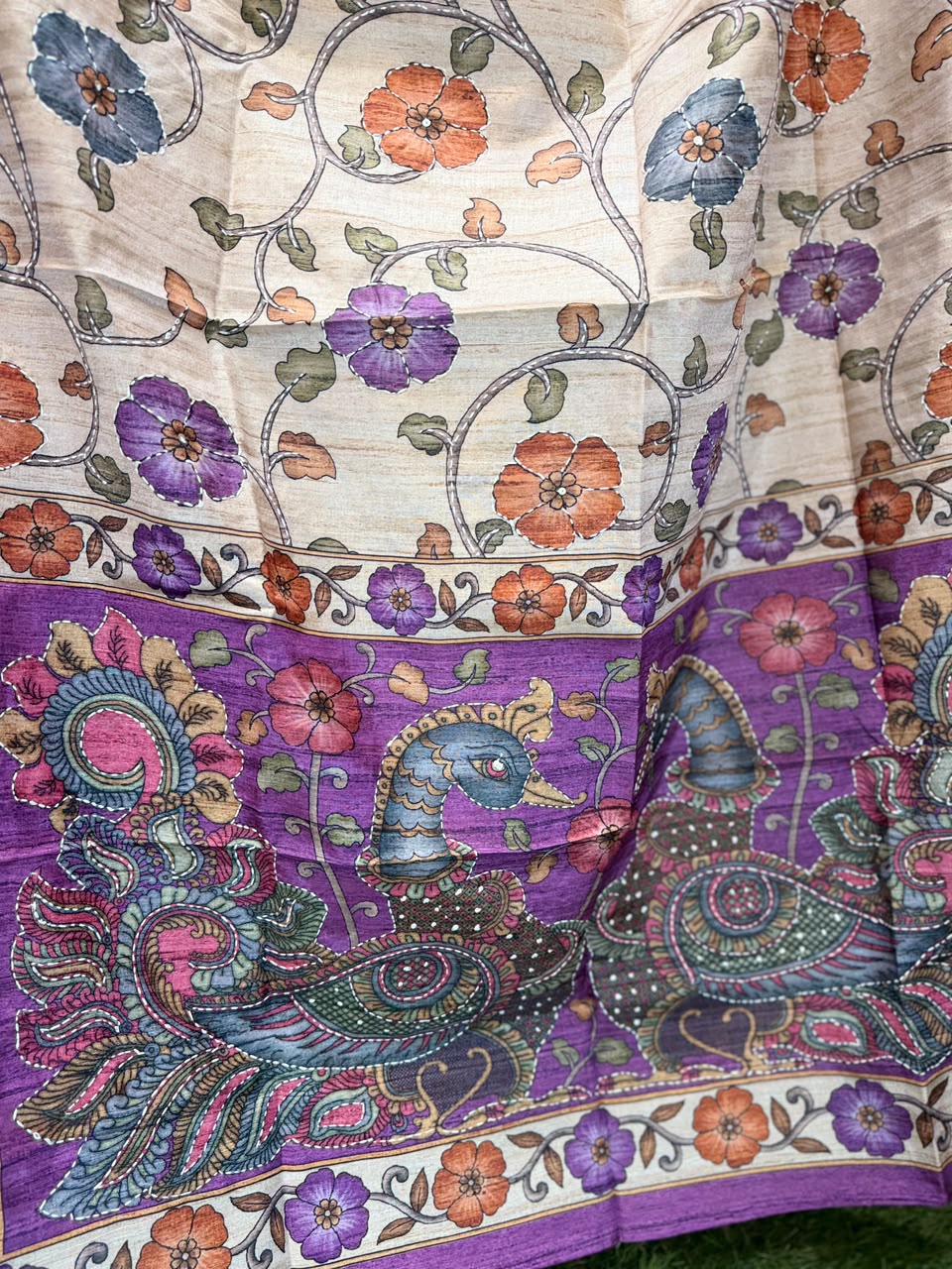 Pure Tussle Silk Purple 3pc Set