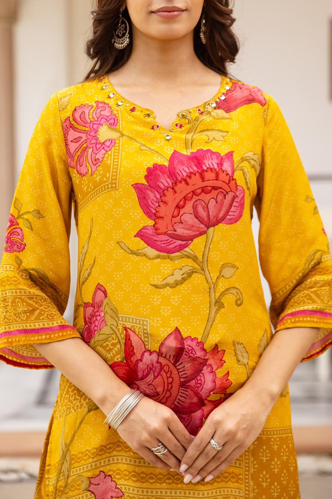 Pure Crep Yellow 2pc Set