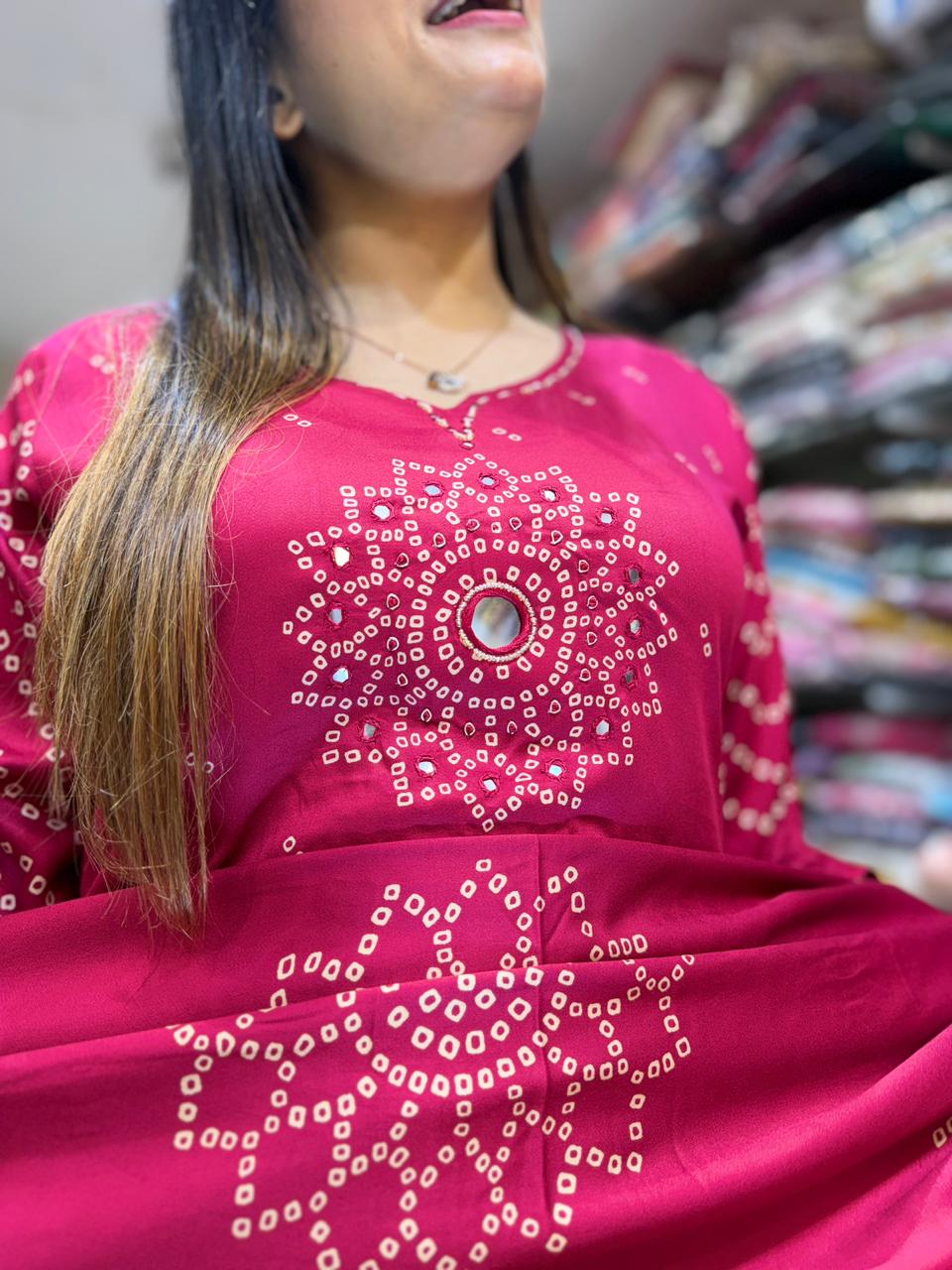 Pure Gaji Silk Rani Pink 3pc Set